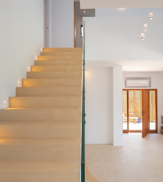 Resa estates Ibiza for sale modern villa martinet views stairs.jpg